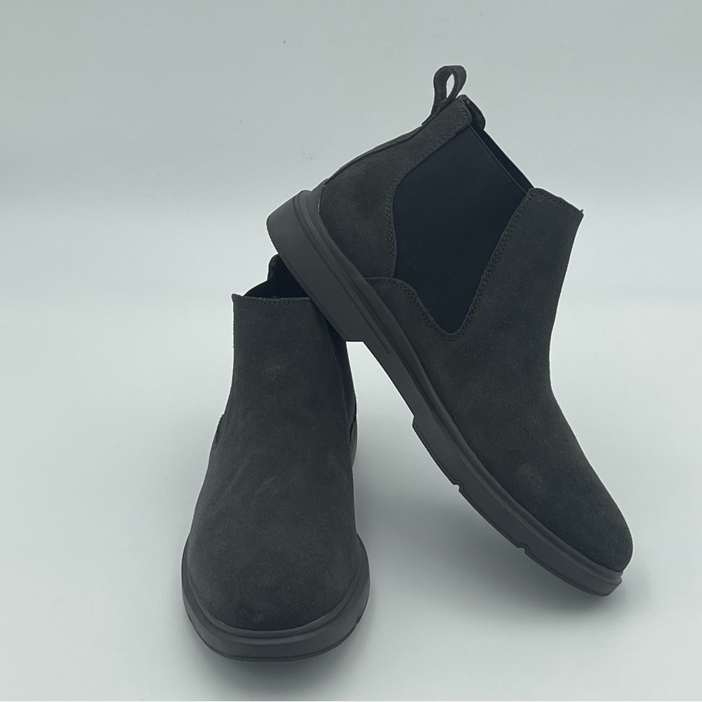 EASY SPIRIT  MEN EM BROOKS CHELSEA BOOTS GREY SZ 10.5 Retail $130 new no box